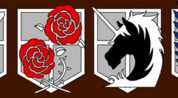 The Logos and Emblems of Shingeki no Kyojin